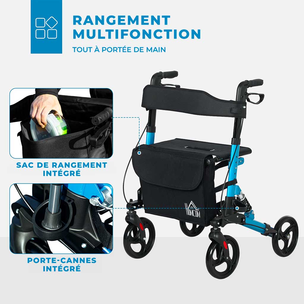 Déambulateur Rollator Tout-Terrain Renforcé - Image 6