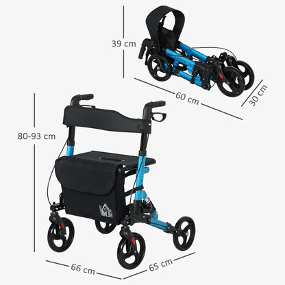 Déambulateur Rollator Tout-Terrain Renforcé - Image 8