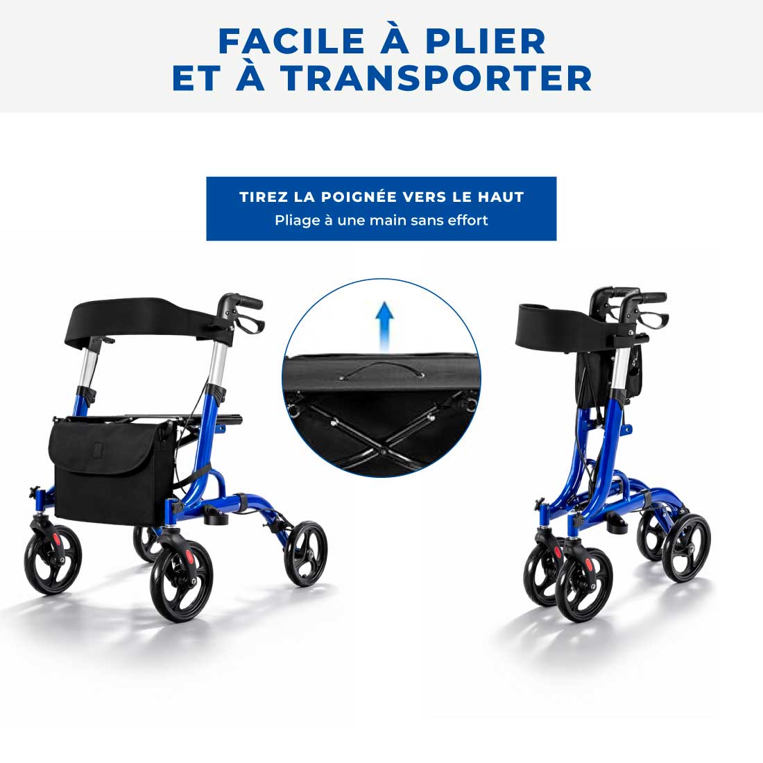Déambulateur Rollator Tout-Terrain Ultra Léger - Image 7