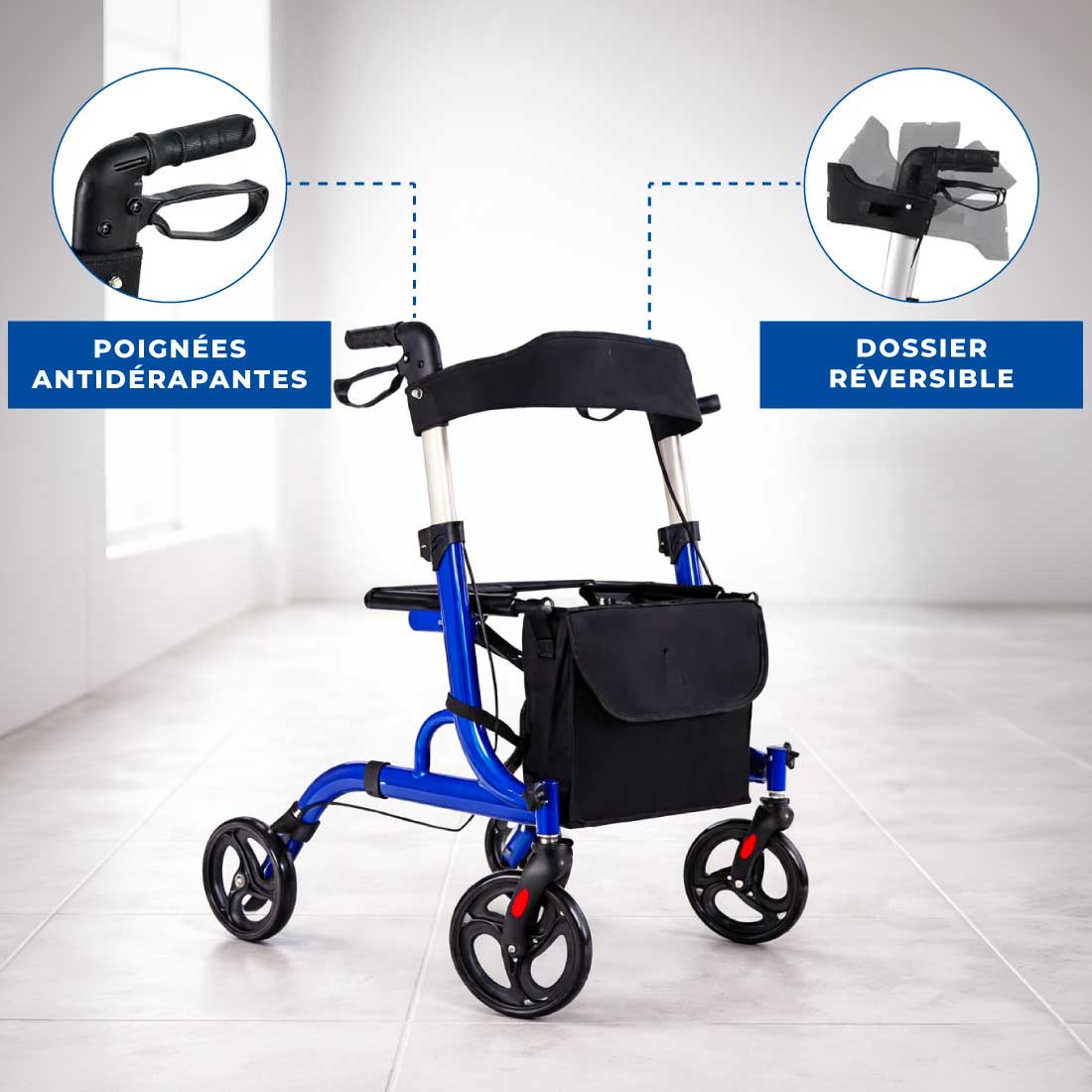 Déambulateur Rollator Tout-Terrain Ultra Léger - Image 5