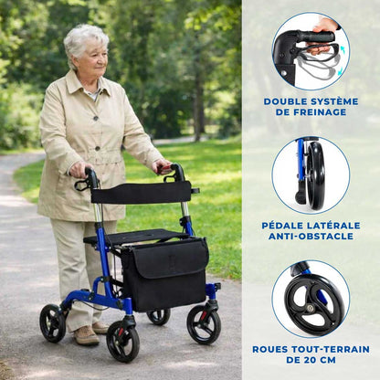 Déambulateur Rollator Tout-Terrain Ultra Léger - Image 4