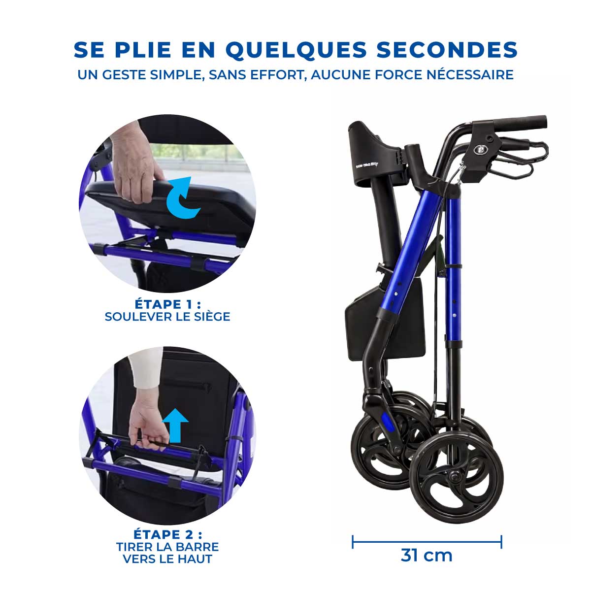 Déambulateur Rollator Tout-Terrain - Image 8