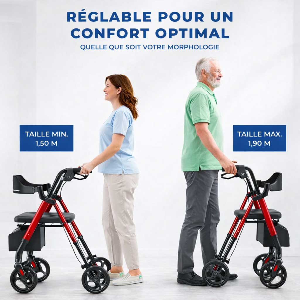 Déambulateur Rollator Tout-Terrain - Image 6