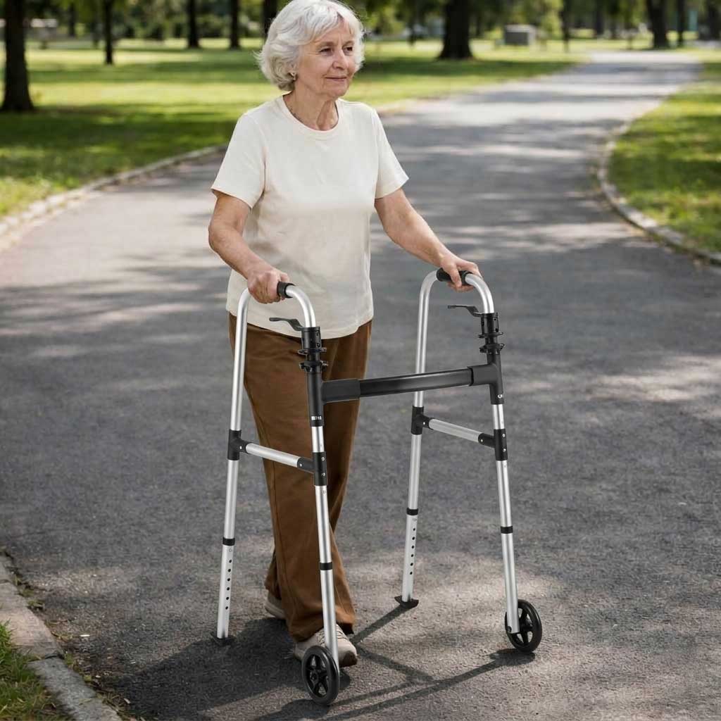 Déambulateur pliable à roulettes - Image 8