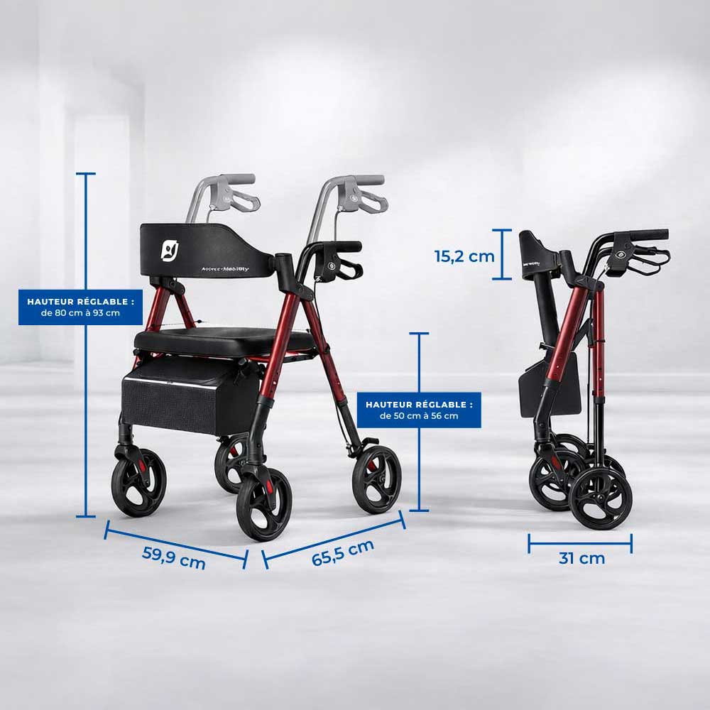 Déambulateur Rollator Tout-Terrain - Image 12