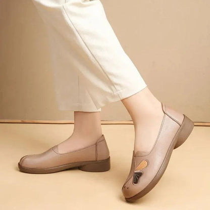 GLADYS - Mocassins à motifs papillon Confort Orthopédique