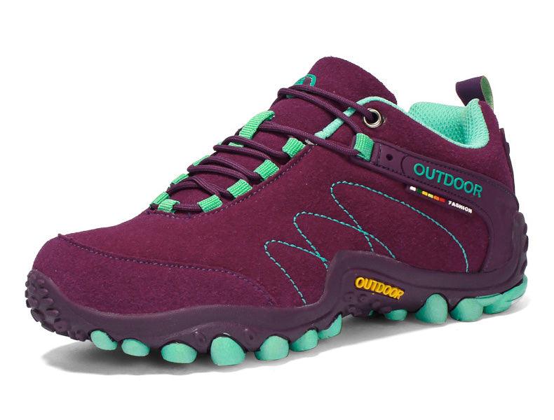 Chaussures orthopédiques en cuir de randonnée en plein air pour Femmes - Tex Confort Orthopédique