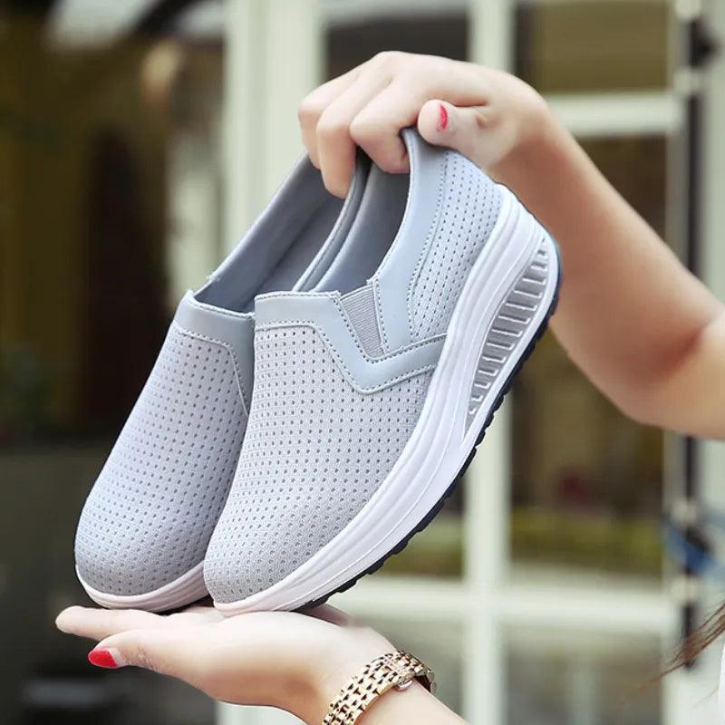 Chaussures Orthopédiques de Course en Maille pour Femme Samoo Confort Orthopédique