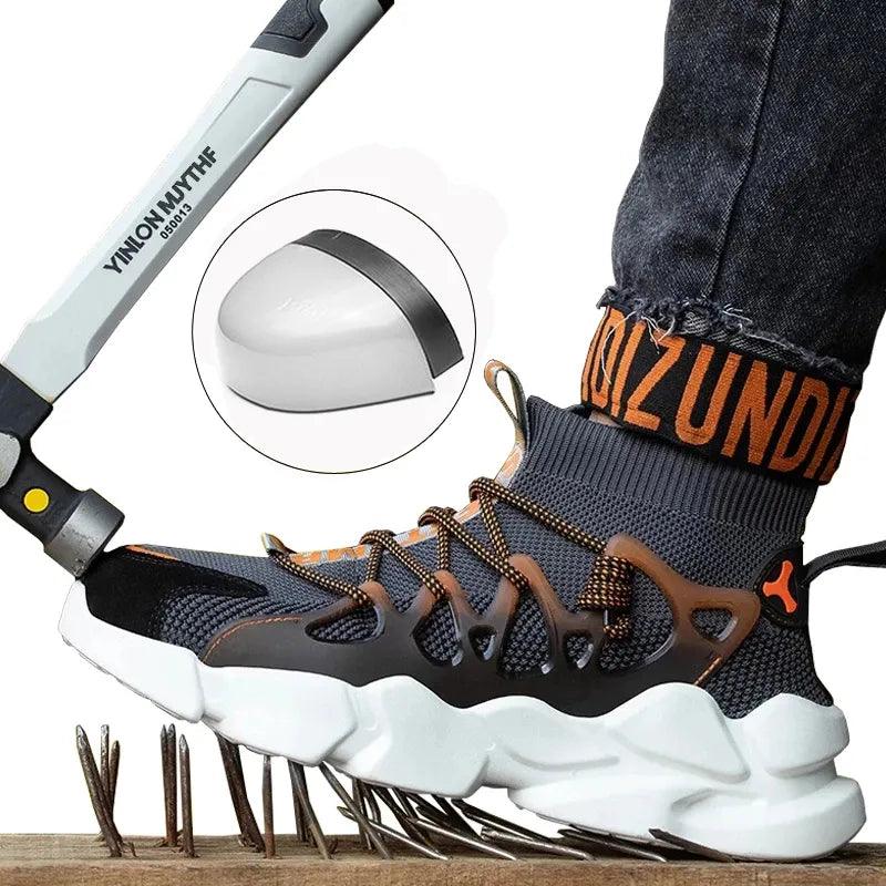 Chaussures de Sécurité à Boucle Skally Confort Orthopédique