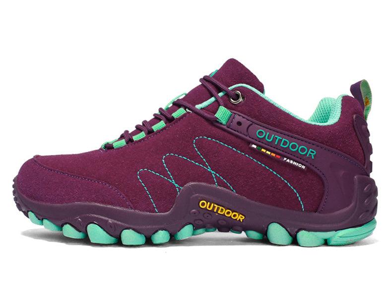Chaussures orthopédiques en cuir de randonnée en plein air pour Femmes - Tex Confort Orthopédique