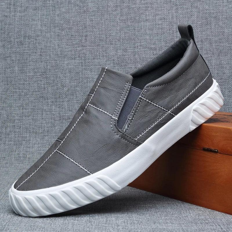 Baskets en cuir - Thomas Couture Confort Orthopédique