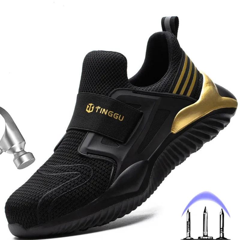 Chaussures de Sécurité Légères avec Capuchon en Acier Capoo Confort Orthopédique