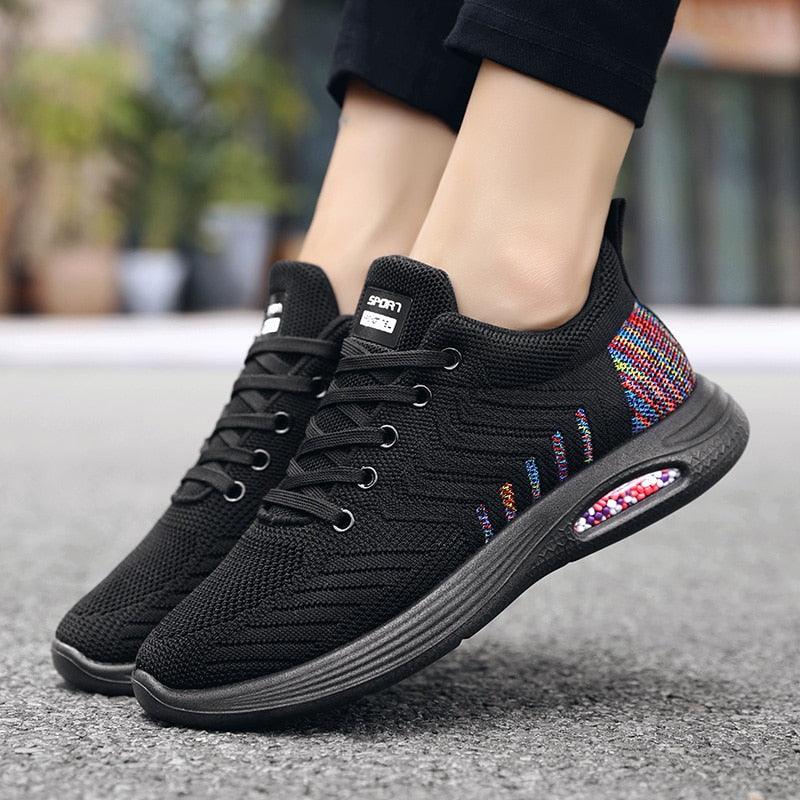 Chaussures orthopédiques de sport avec plateforme pour femmes - Almaz Confort Orthopédique