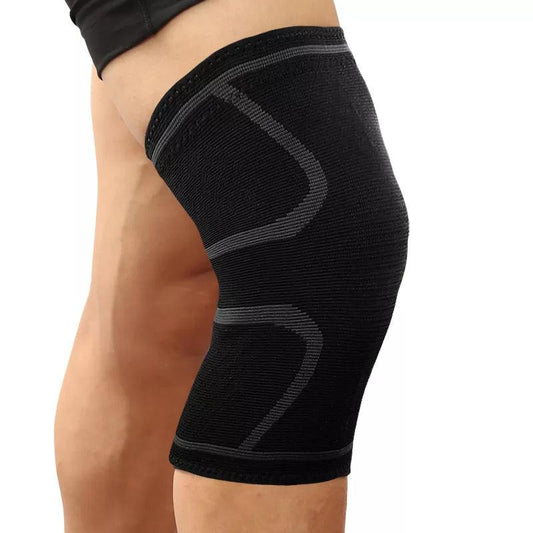 Orthèse genou noire - Confort Orthopédique