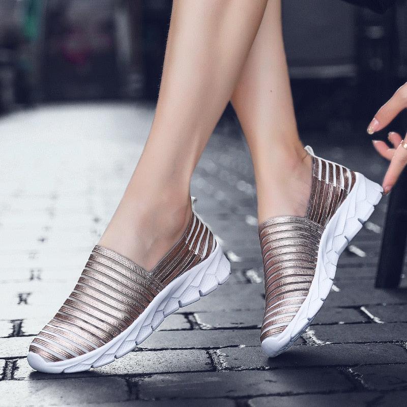 Chaussures Confortables en Maille Respirante pour Femme - Absolut Confort Orthopédique