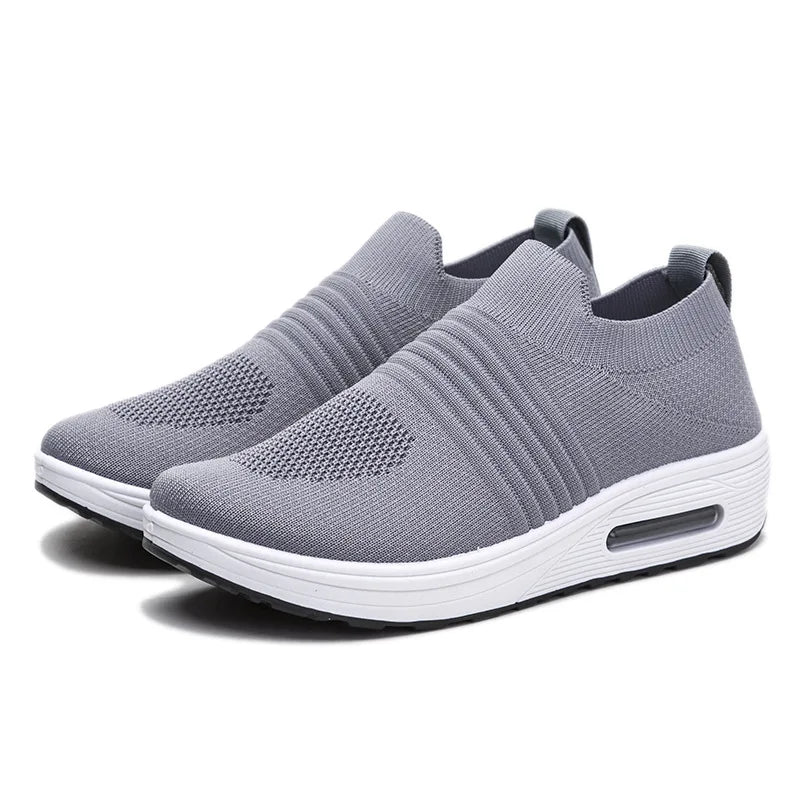 Basket orthopédique femme - Amelina - Gris clair / 39