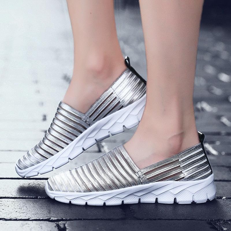 Chaussures Confortables en Maille Respirante pour Femme - Absolut Confort Orthopédique