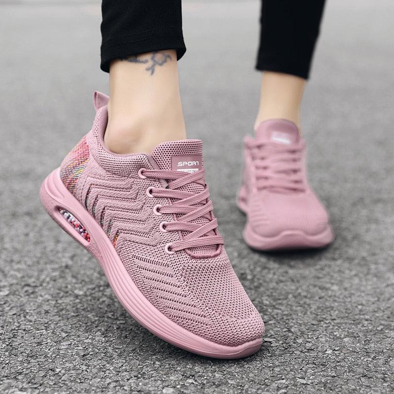 Chaussures orthopédiques de sport avec plateforme pour femmes - Almaz Confort Orthopédique