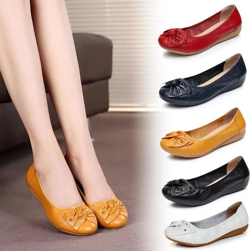 Mocassins Orthopédiques en cuir pour femmes Zendy Confort Orthopédique