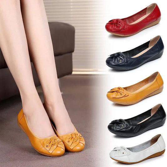 Mocassins Orthopédiques en cuir pour femmes Zendy Confort Orthopédique
