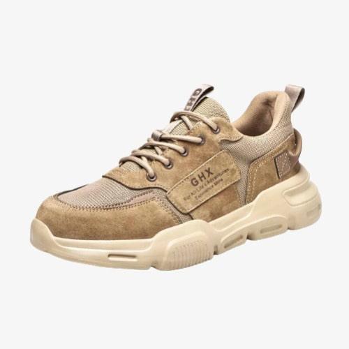 Chaussures de sécurité légères en cuir et daim - GHX Confort Orthopédique