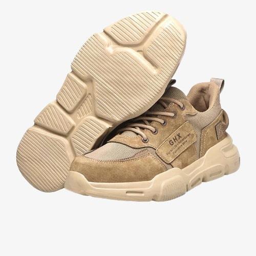 Chaussures de sécurité légères en cuir et daim - GHX Confort Orthopédique