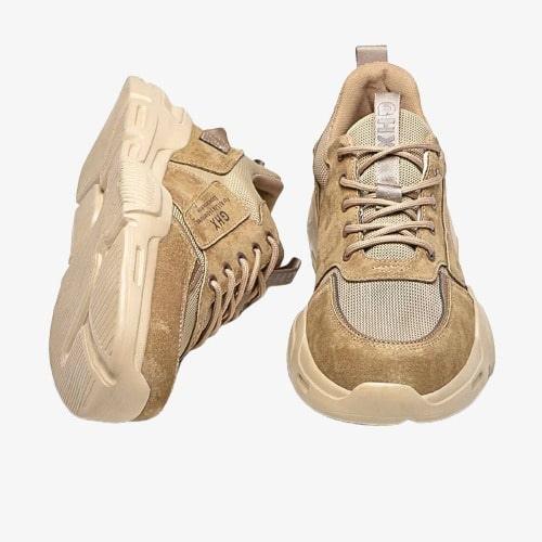 Chaussures de sécurité légères en cuir et daim - GHX Confort Orthopédique