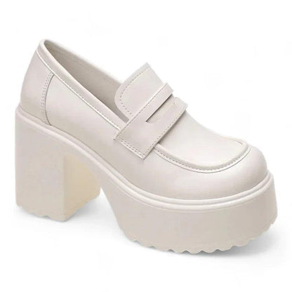 LUCIE - Mocassins à talons hauts Confort Orthopédique