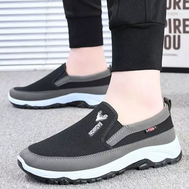 Mocassin orthopédique de ville pour les seniors - 37 / Silver