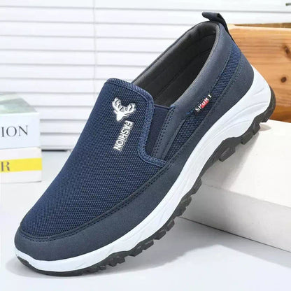 Mocassin orthopédique de ville pour les seniors - 36 / Black