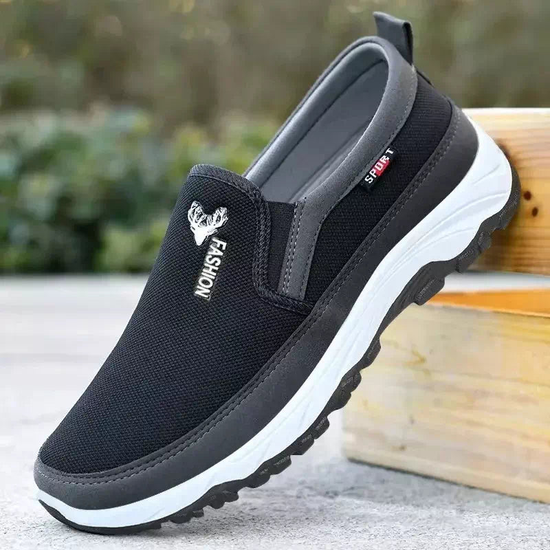 Mocassin orthopédique de ville pour les seniors - 37 / Silver