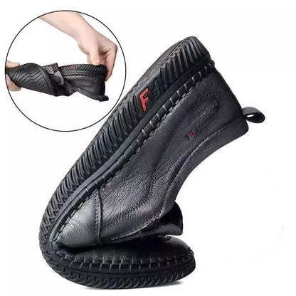 Mocassin orthopédique pour les seniors - 39 / Black