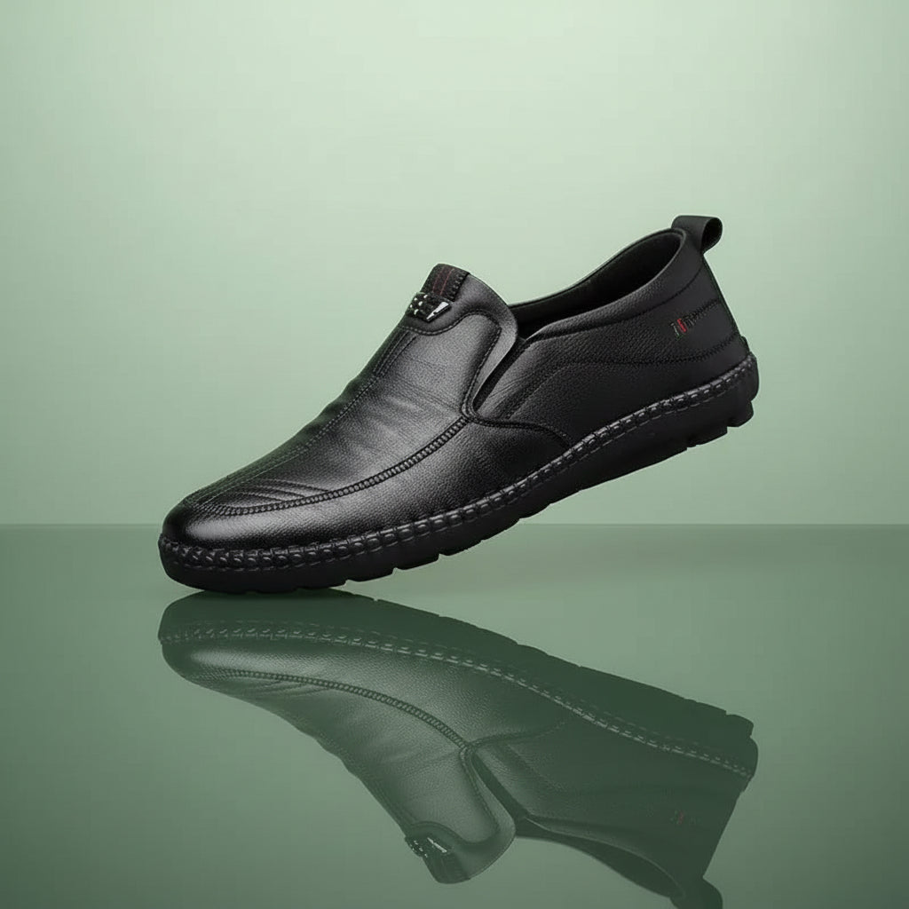 Mocassin orthopédique pour les seniors - 36 / Black