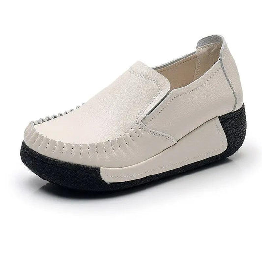 Mocassins à plateforme Orthopédiques pour Femme Confort Orthopédique
