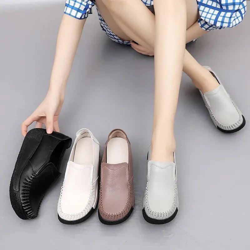 Mocassins à plateforme Orthopédiques pour Femme Confort Orthopédique