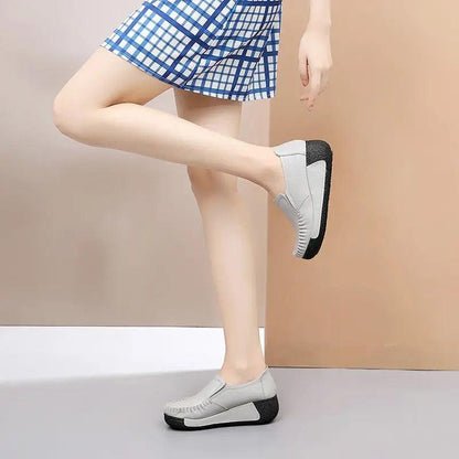 Mocassins à plateforme Orthopédiques pour Femme Confort Orthopédique