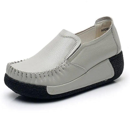 Mocassins à plateforme Orthopédiques pour Femme Confort Orthopédique