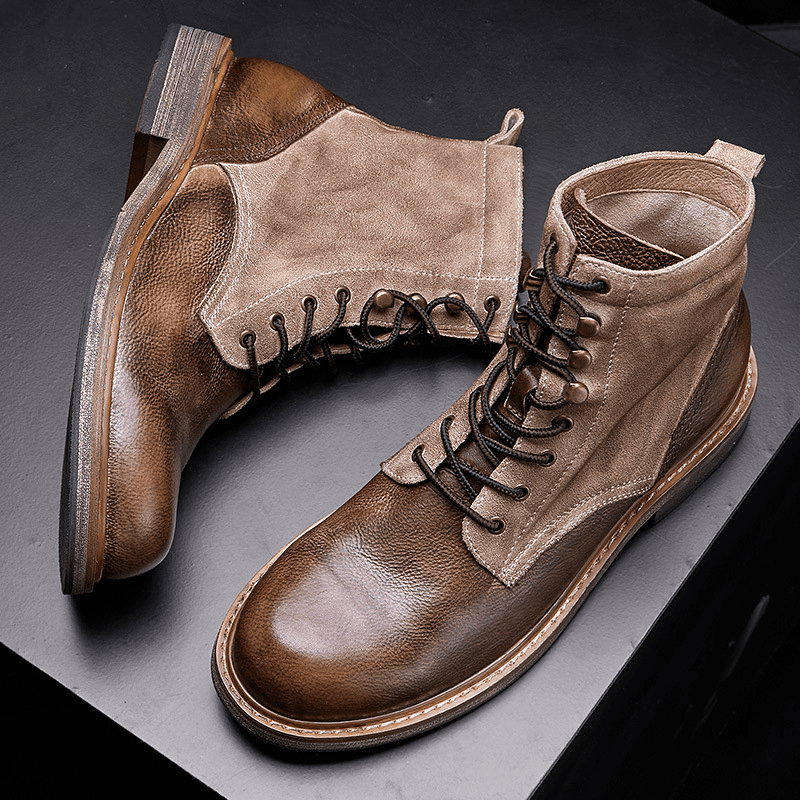 Cameron Bottes rétro vintage Confort Orthopédique