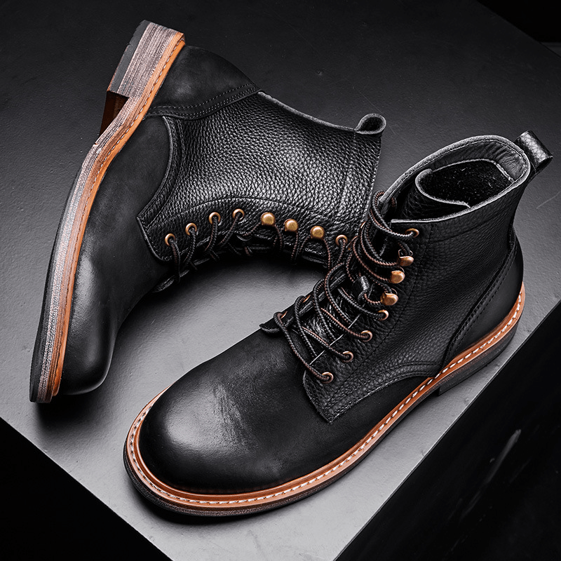 Cameron Bottes rétro vintage Confort Orthopédique