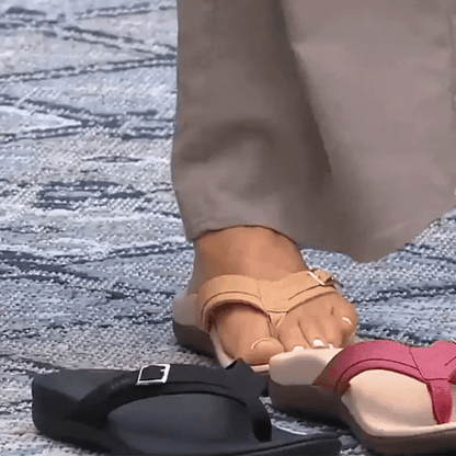 Sandales orthopédiques femme Correctrices - Miami - Rose / 36