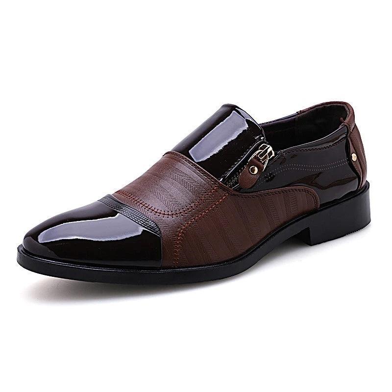Chaussures en Cuir Souple, Décontractées, pour Homme - Prad-on Confort Orthopédique