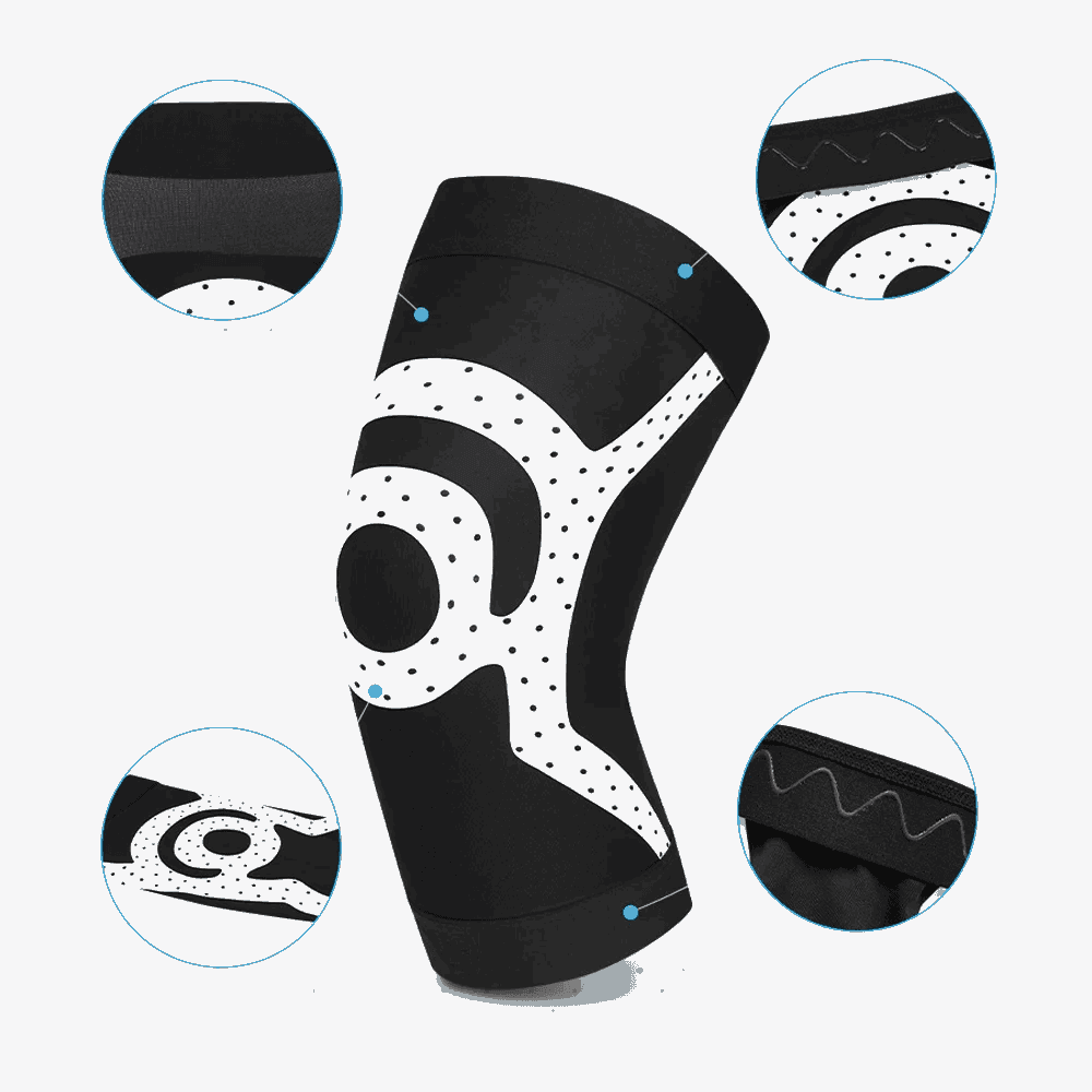 Genouillère souple Top Stretch - Confort Orthopédique