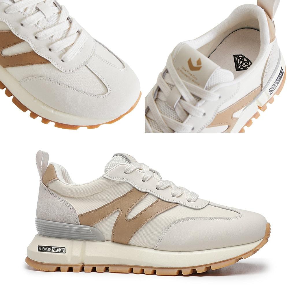 Chaussures orthopédiques décontractées à lacets bout rond pour Femmes - Runy Confort Orthopédique