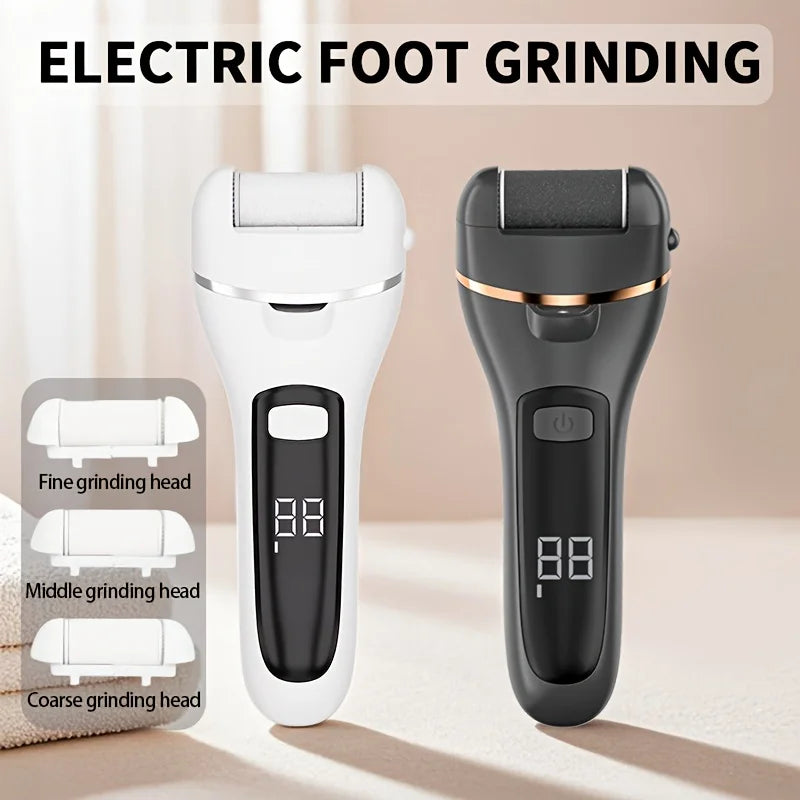 Râpe à pied électrique - Kit rechargeable pour soins des pieds - Image 4
