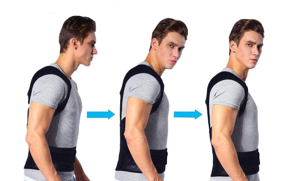 Correcteur de Posture avec barre en alliage Confort Orthopédique
