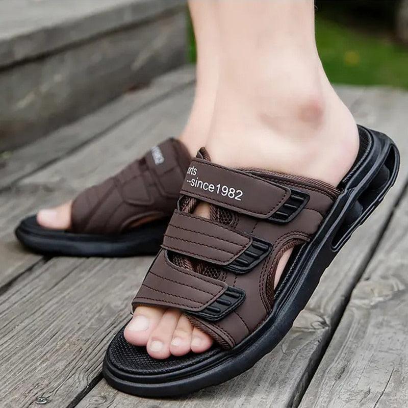 Sandales d'intérieur souples pour hommes - VIKO Confort Orthopédique