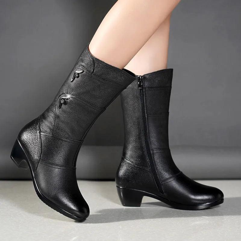 Bottes femmes mi-longues Jugo Confort Orthopédique