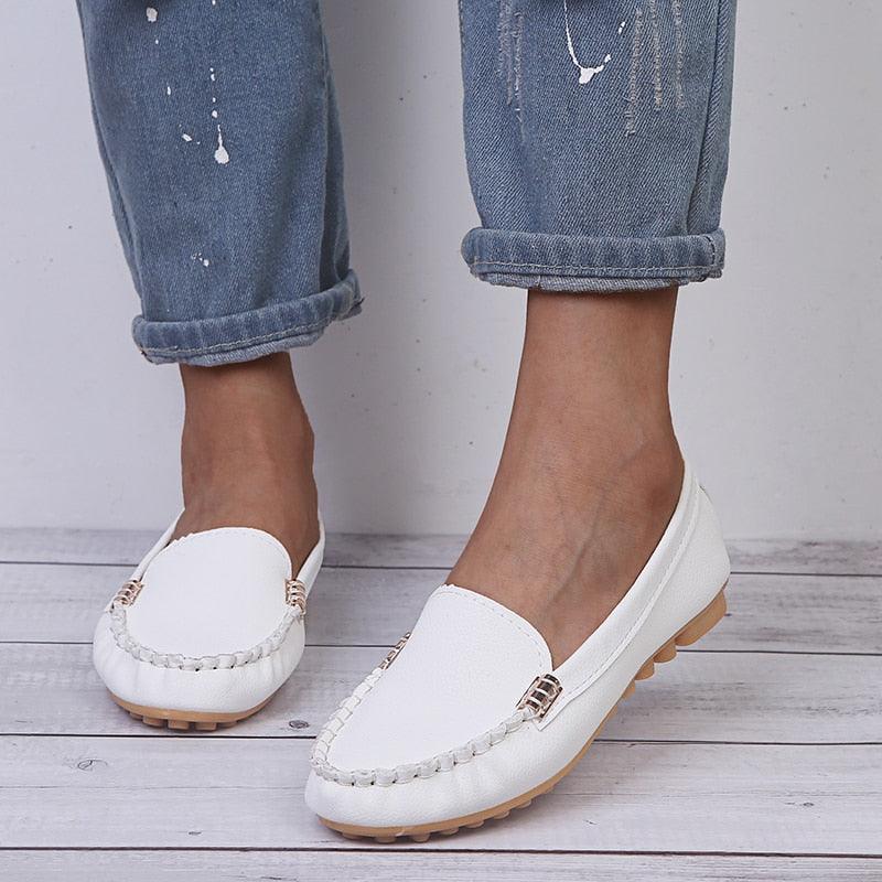 Chaussures plates décontractées ultimes pour femme - Flash Confort Orthopédique