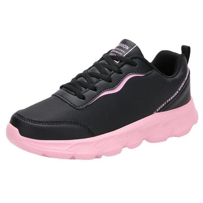 Chaussures orthopédiques vulcaniser en cuir PU pour femmes - Sylvi Confort Orthopédique