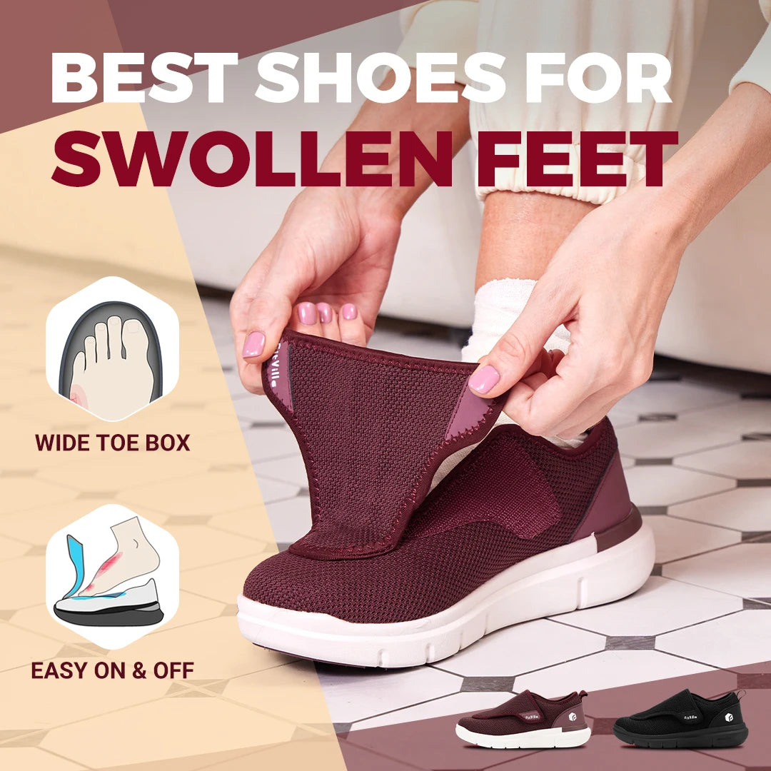 Chaussures Orthopédiques Femme - Emma - Noir / 36